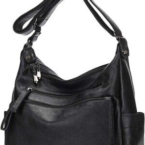 Fashion Crossbody Bag For Women Shoulder Bag Soft PU Leather Handbags Purses Mul